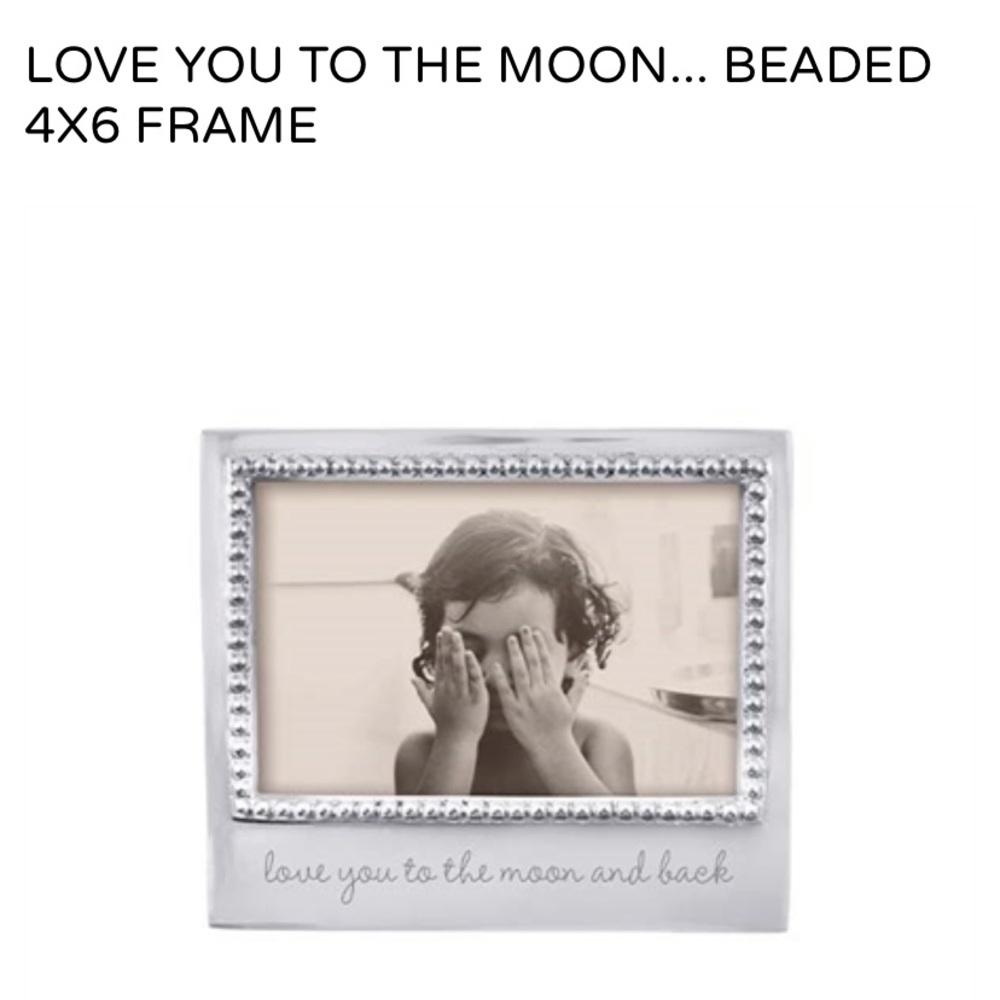 MARIPOSA beaded 4x6 frame!